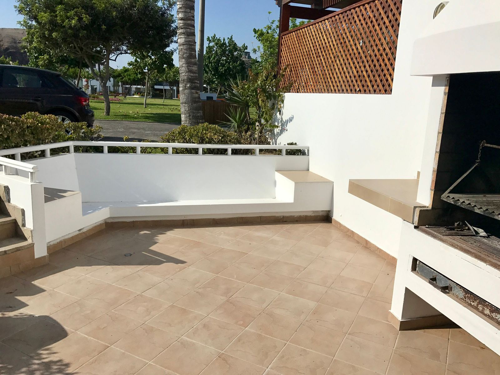 Terraza y parrilla
